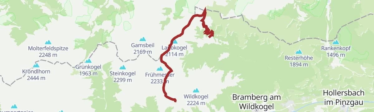 Route map: Neukirchen: Herrensteig